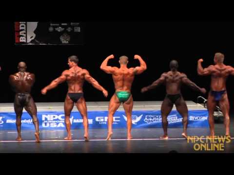 Men's Bodybuilding Super Heavyweight 1st Callout at the 2013 NPC Junior USA Championships