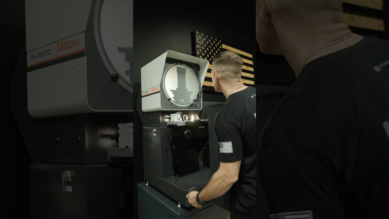 Precision Inspection Equipment Measures Parts