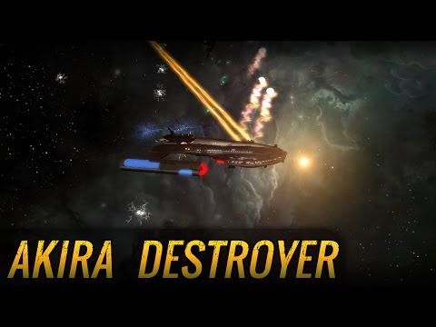 Akira Destroyer - Starpoint Gemini 2 Ship Gameplay - Star Trek Federation Fleet MOD