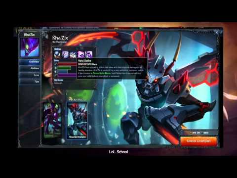 AFKTV 050.P5 - LoL school Kha'Zix withSmile masteries and runes