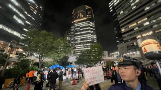 【カオス】参政党・神谷宗幣他街頭演説！演説妨害はあるのか？今日もとんでもない事が起きるのか？