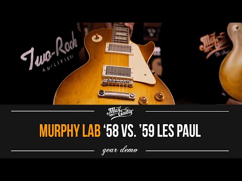 Nope. Still not boring. MURPHY LAB! '58 vs. '59 Les Paul!