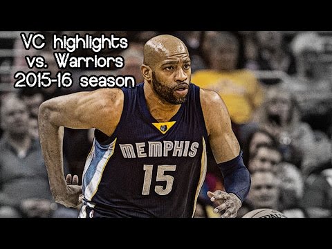 Vince Carter 9 pts & 2 reb @ Warriors (NBA RS 2015/2016) - 13.04.2016
