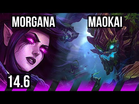 MORGANA & Zeri vs MAOKAI & Ezreal (SUP) | 5/0/19 | NA Master | 14.6
