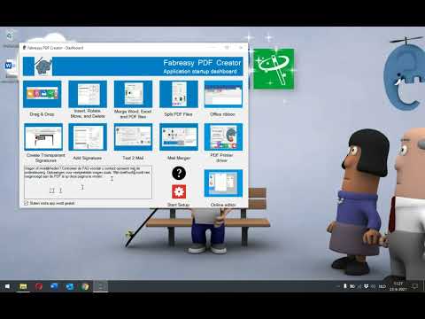 Fabreasy PDF Creator  - Introductie  - Snel aan de slag