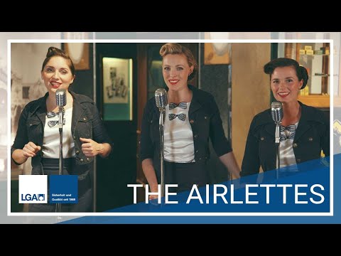THE AIRLETTES in voller Länge - Drei Minuten glamouröse Airlettes.