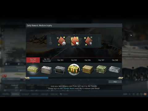 War Thunder: Day 302 Reward