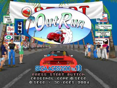 Sega Ages 2500 Series Vol  13   OutRun Japan - Playstation 2 (PS2)