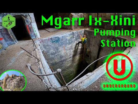 Mgarr Ix-Xini 1900 Pumping Station Underground Malta Gozo