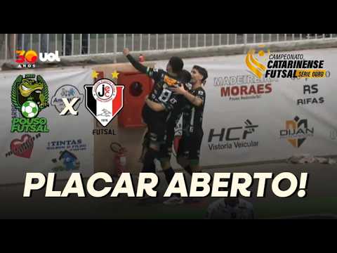 POUSO REDONDO ABRE O PLACAR CONTRA O JOINVILLE NA SÉRIE OURO DE FUTSAL