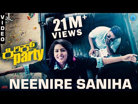 Neenire Saniha - Video Song | Kirik Party | Rakshit Shetty, Samyuktha Hegde | Rishab Shetty