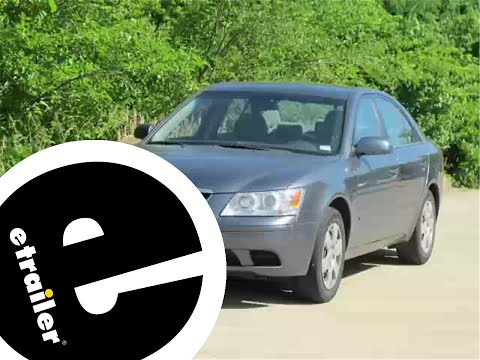 Step-By-Step Installation Tutorial for the Curt Trailer Hitch Receiver on a 2009 Hyundai Sonata