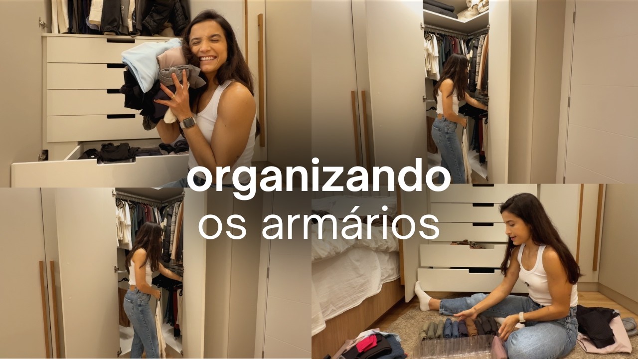 organization, clean and tour of the wardrobe (I needed it!)