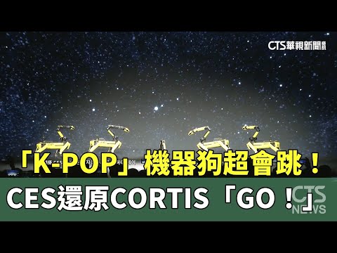 「K-POP」機器狗超會跳！　CES還原CORTIS「GO！」