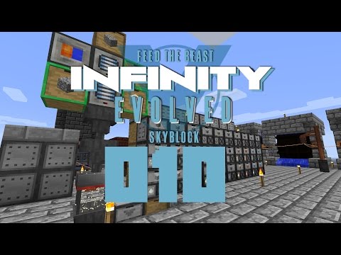 Automatic Sieve & Pulverizer - FTB Infinity: Expert Skyblock [010]