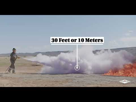 How to Use a Wheeled Fire Extinguisher: Amerex 490 Purple-K