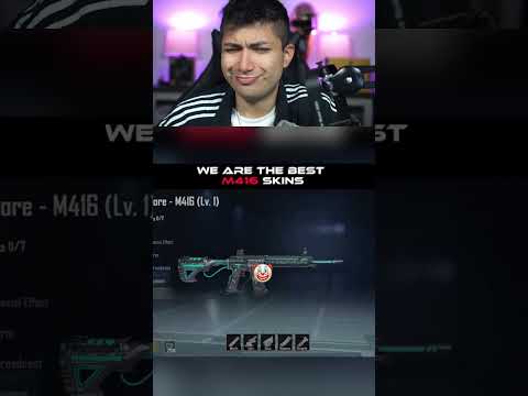 M416 Skins 🗿 #pubgmobile #bgmi #shorts