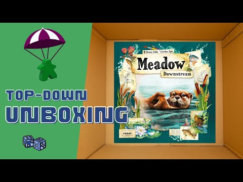 Meadow: Downstream Board Game Unboxing