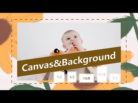 Do you know the basic editing - Canvas&Background? | VivaVideo Tutorial