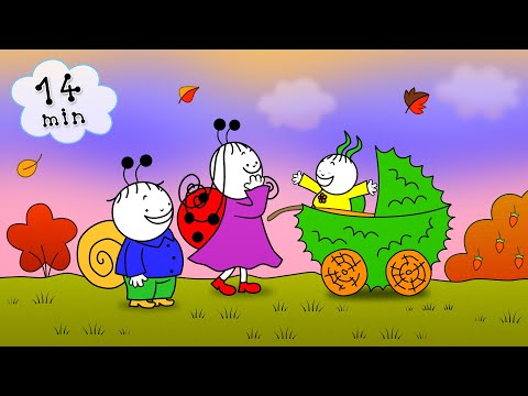 Bobi in Pika kompilacija - DREMANJE ▶ 3 celotne epizode | 14 minut