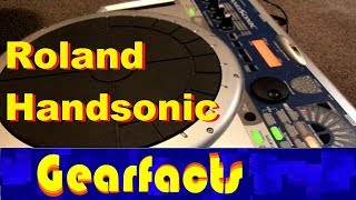 Video thumbnail for Roland HPD-15 Handsonic electronic drum demo and review by Gearfacts