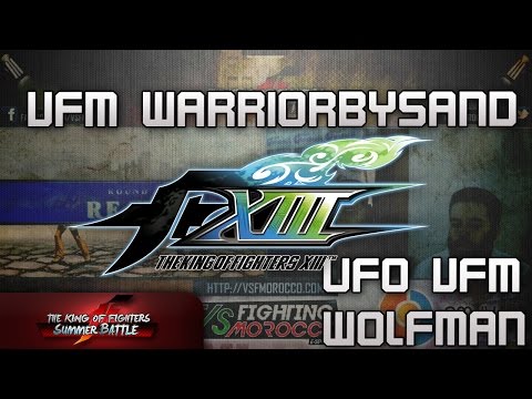 VFM WarriorBySand vs UFO VFM Wolfman - #KOF_Summer_Battle #KOFXIII