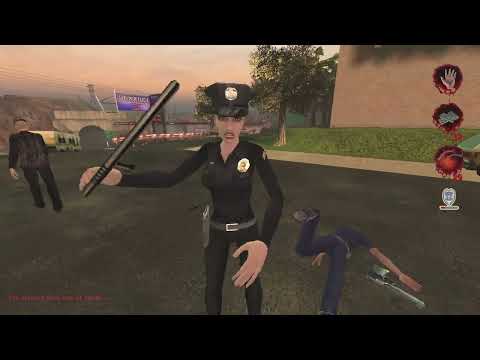 POSTAL 2: Fast walking female cop