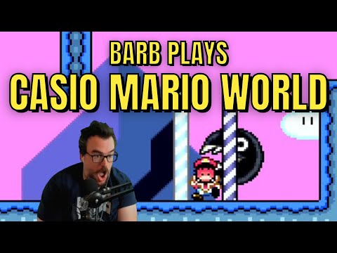 The People DEMANDED I play this - Barb Plays Casio Mario World Part 1