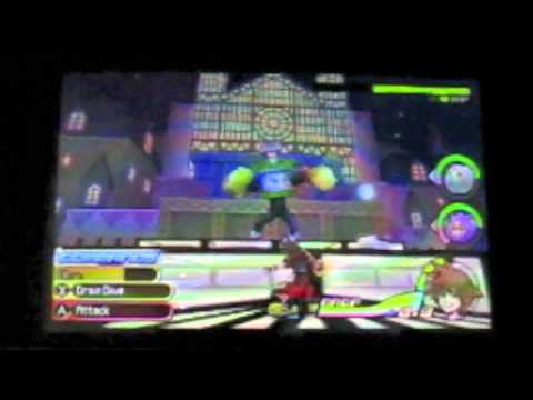 Kingdom Hearts 3D: Dream Drop Distance English Boss Battle- Sora vs Hockomonkey