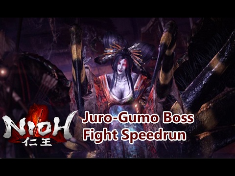 Nioh Juro-Gumo Boss Speedrun