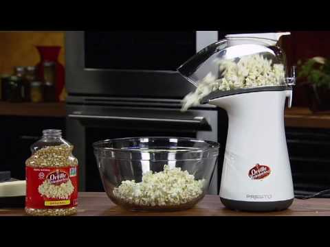 Part of a video titled Orville Redenbacher's® Hot Air Popper by Presto - YouTube