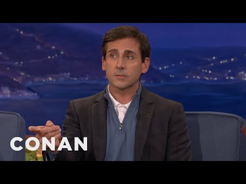 Steve Carell Tests Out The 'Conan' Set In This Brilliant, Decade-Old Clip