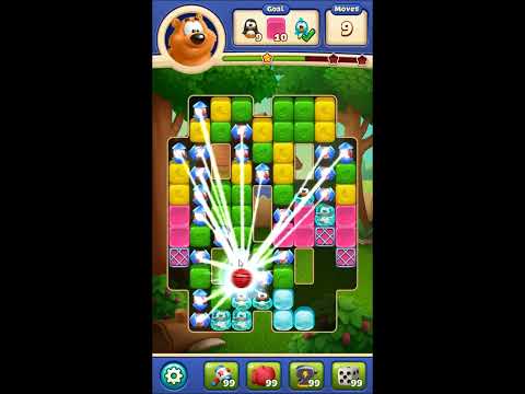 Toon Blast Level 6456 - NO BOOSTERS 🐻🐺🐱 | SKILLGAMING ✔️