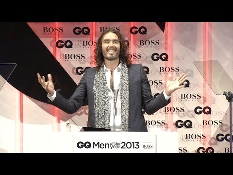 Here's Russell Brand's Infamous 2013 Roast Of Hugo Boss At A Hugo Boss Sponsored Award Show That Got Him Thrown Out Of The Building