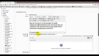Moodle - 11 / 11 (Forum ekleme)