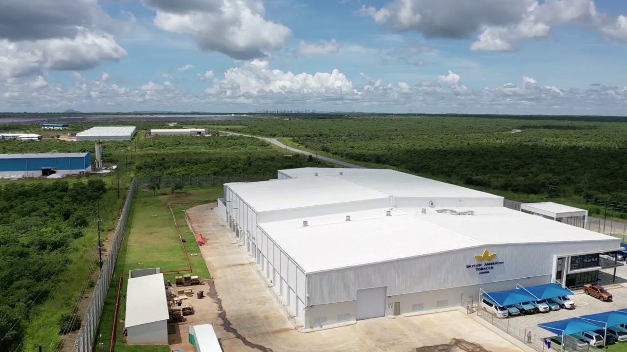 British American Tobacco Factory @ Lusaka South MFEZ - Completed by Kokeb Enterprises Limited