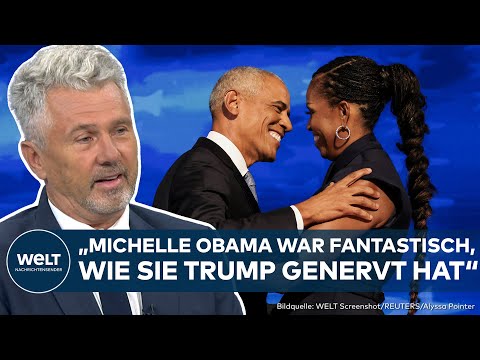 US-WAHL: Barack und Michelle stehen hinter Kamala Harris! Sie ist aber "keine Marionette von Obama"