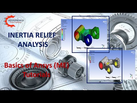 Inertia Relief Analysis | 3D Suspension Link Analysis | Basics of Ansys (ME) Tutorial 23