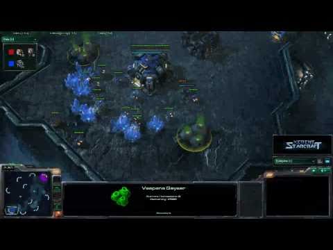Zerg vs Terran Roach Rush HD
