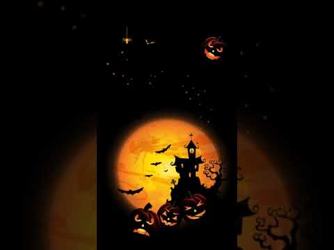 Halloween Pumpkin animated wallpaper for Samsung Galaxy Devices.