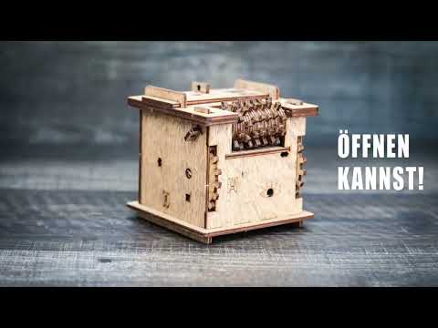 Cluebox Schrödingers Katze Escape Room Spiel mit 52 Teilen von iDventure