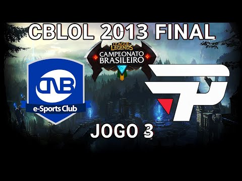 CBLOL 2013 FINAL CNB x paiN Melhores Momentos Jogo 3. CBLOL Highlights Jogo 3.