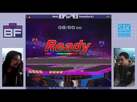 Battlefield 11 Melee Grand Finals - Medz (Fox, Marth) vs Tempo|Axe (Pikachu, Falco)