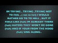 Ace Hood ft t-pain try'n / trying with lyrics 