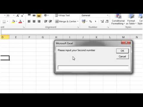Excel 2010 VBA Tutorial 7   Numerical Operations and Decimal Points 360p