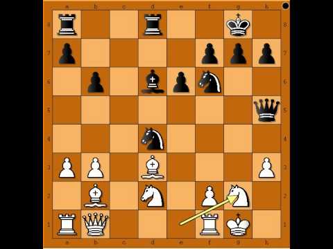 Napad to destabilizuje protivnika - FLOHR vs PITSCHAK - Indijska partija # 619