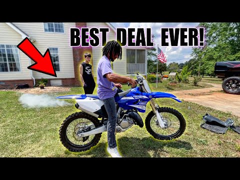 Finding AND Buying My NEW YZ125!! (FaceBook Market Place)