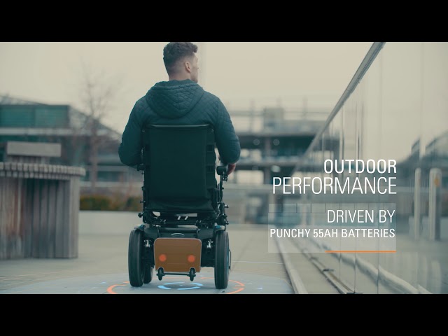 Quickie Salsa Q100 R Rear-Wheel Powered Wheelchair Video