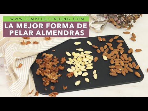 CÓMO QUITAR DE FORMA ÁGIL LA PIEL A LAS ALMENDRAS | La mejor forma de pelar las almendras