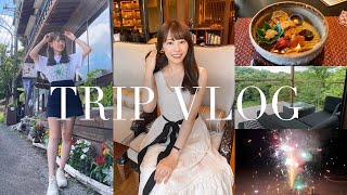【旅vlog】夏大満喫🤗🌻家族で能登旅行🛫ホテル|浴衣|花火| 釣り|ドライブetc...3日間の思い出🎆